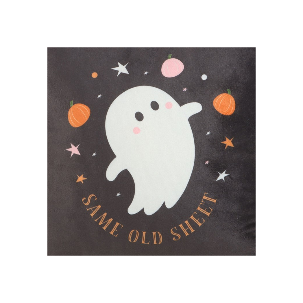 Square Same Old Sheet Ghost Cushion