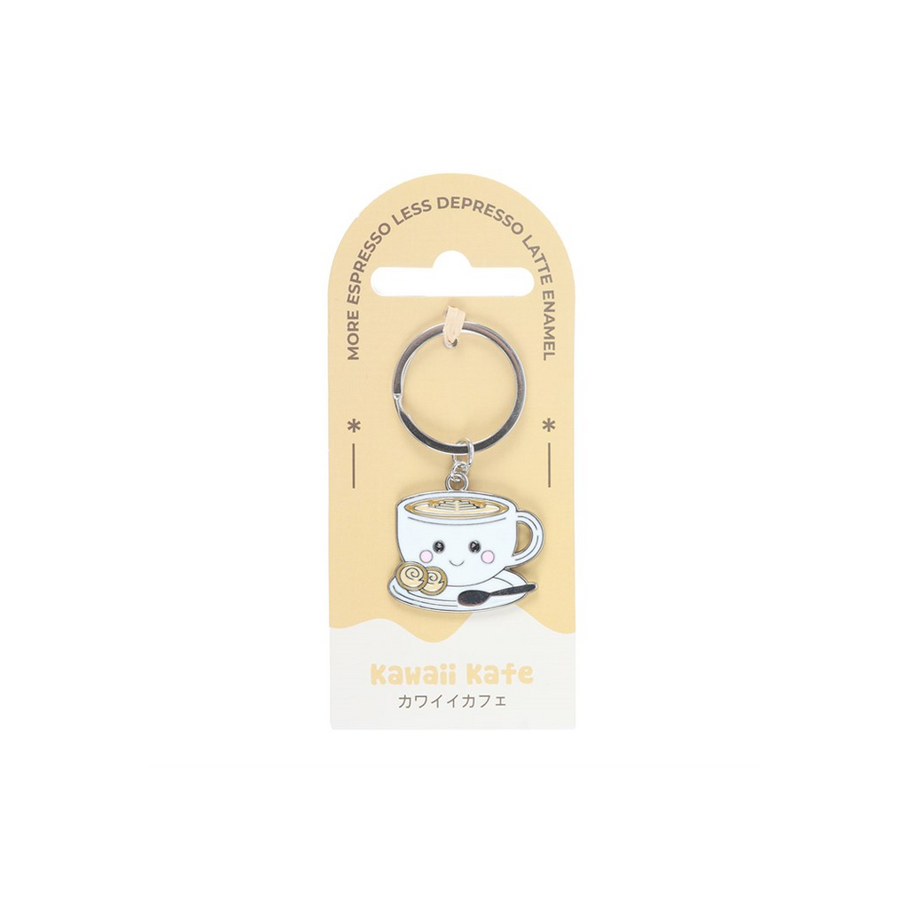 Kawaii Latte Keyring