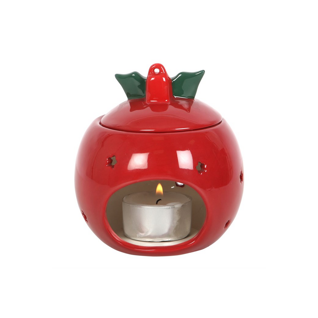 Red Bauble Oil Burner