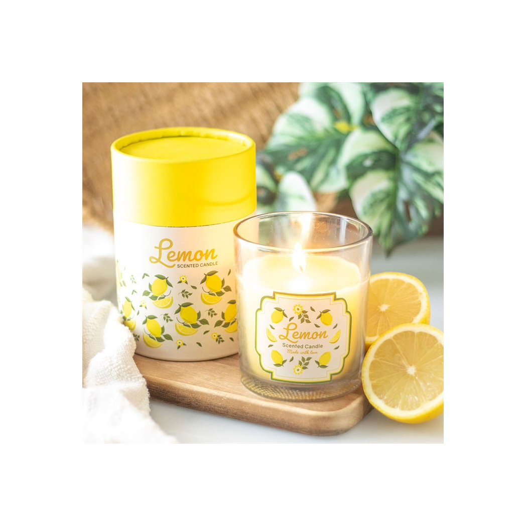 Lemon Scented Candle