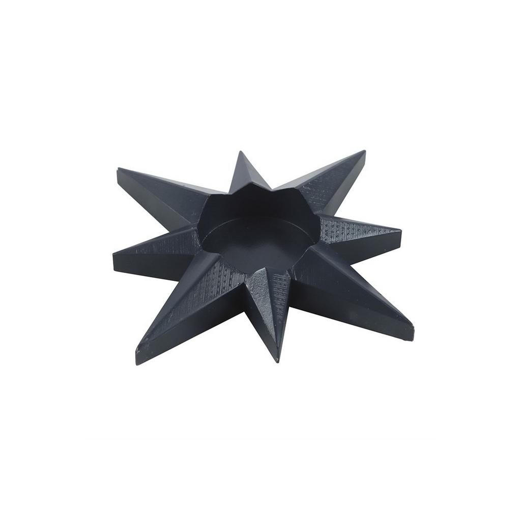 Navy Star Tealight Candle Holder
