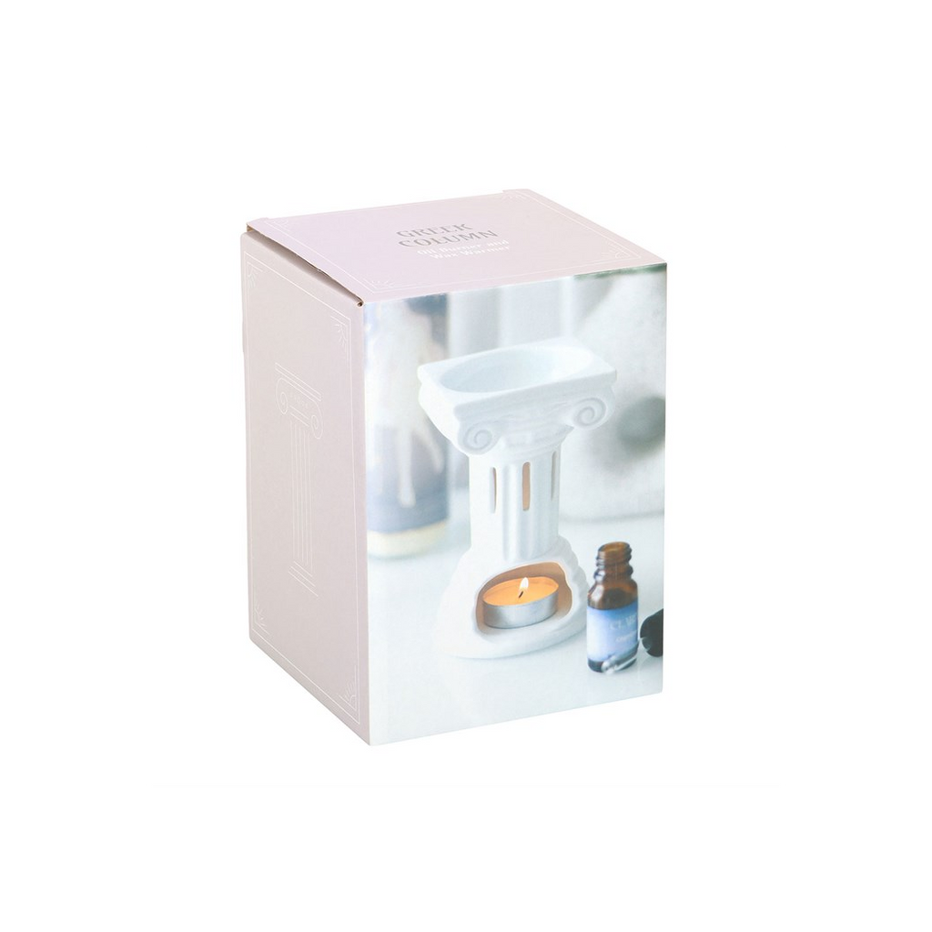 Greek Column Oil Burner and Wax Warmer