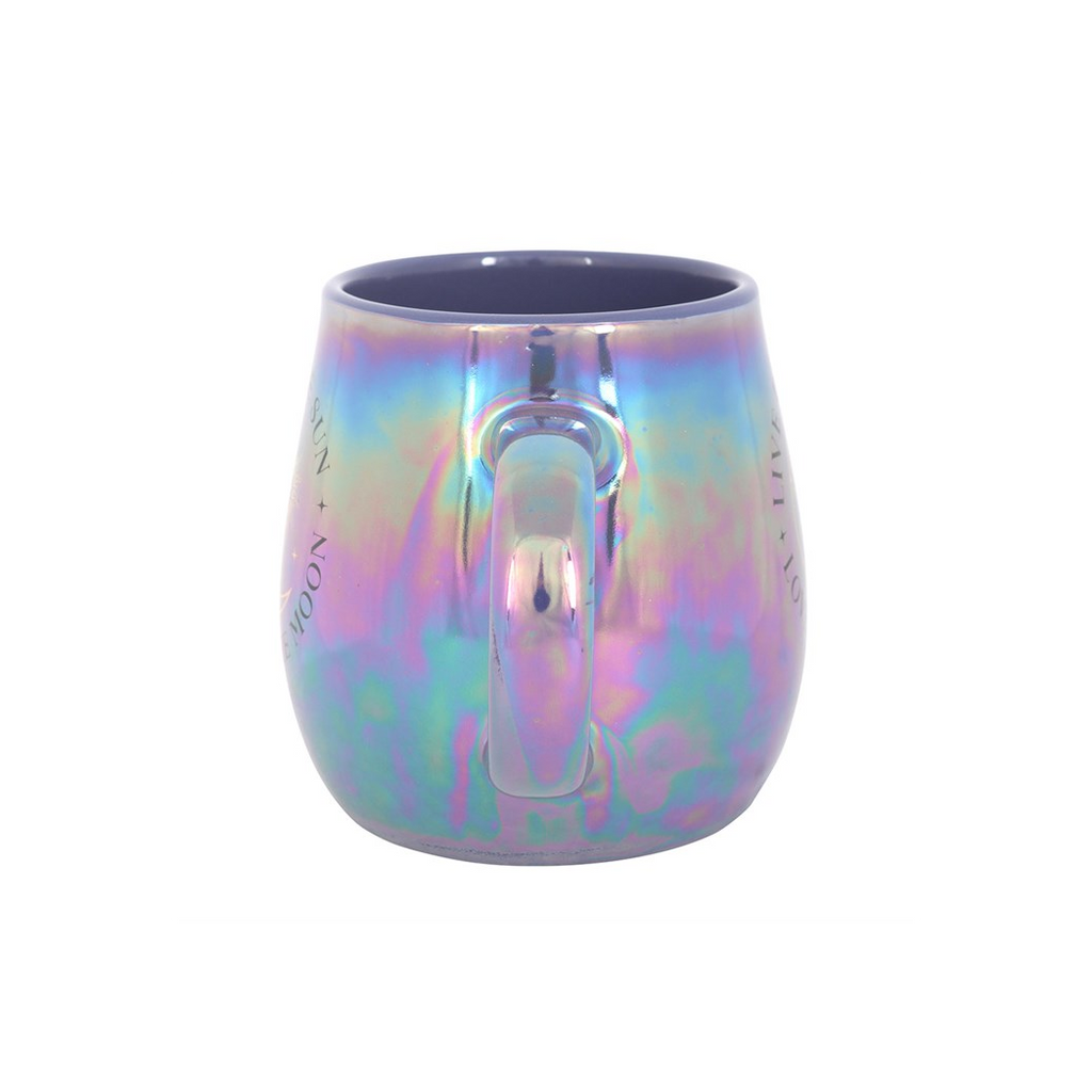 Live by the Sun Love by the Moon Iridescent Mug