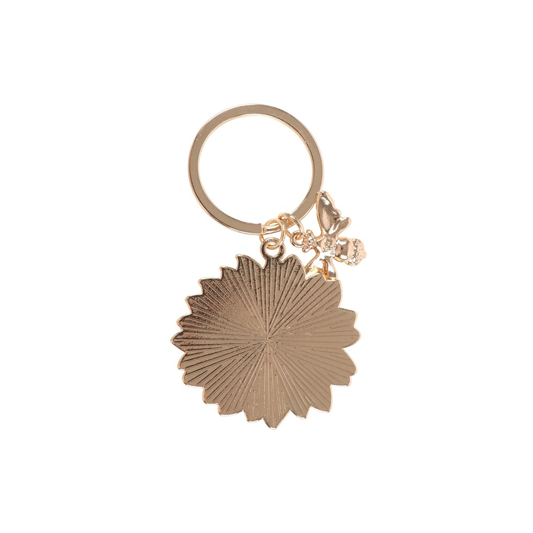 You Are My Sunshine Sunflower Keyring