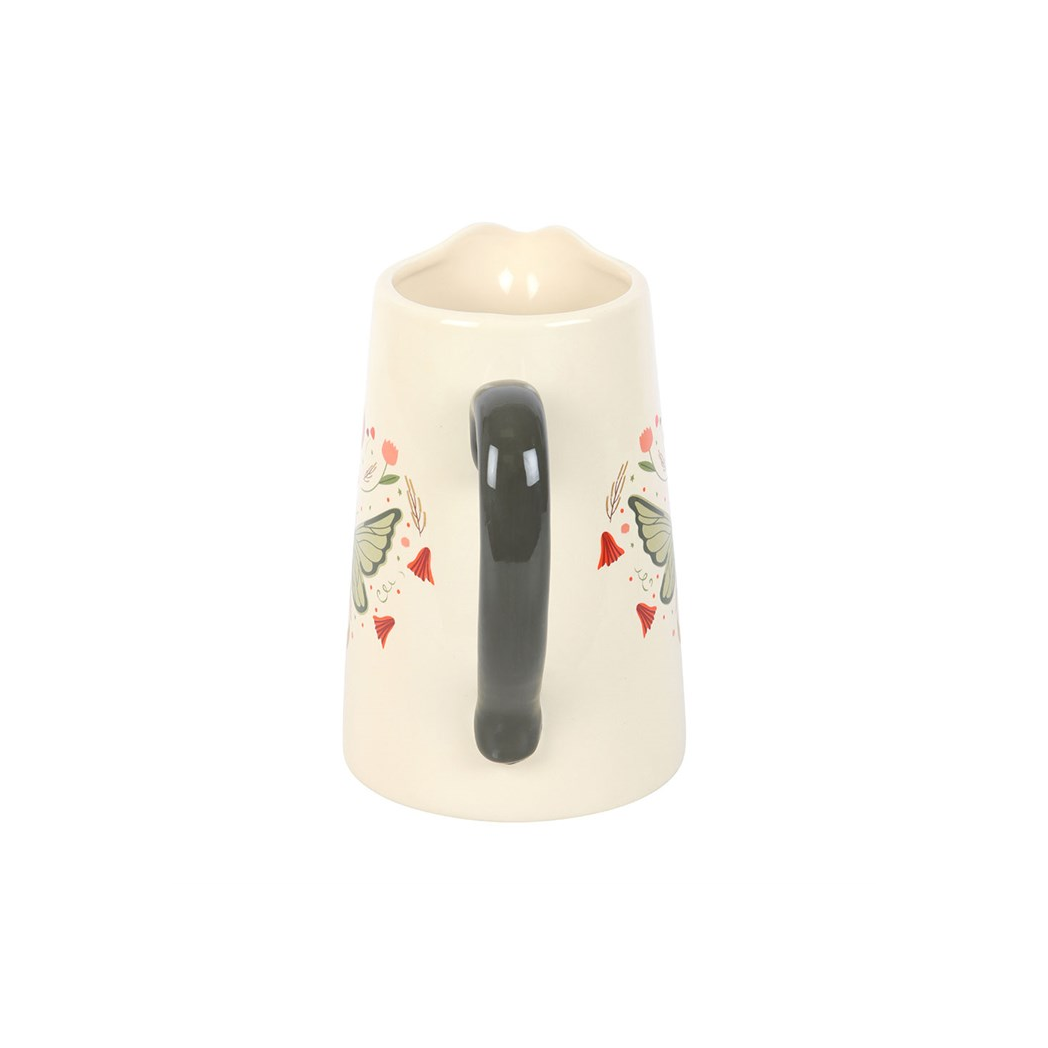 Fairy Wing Ceramic Flower Jug