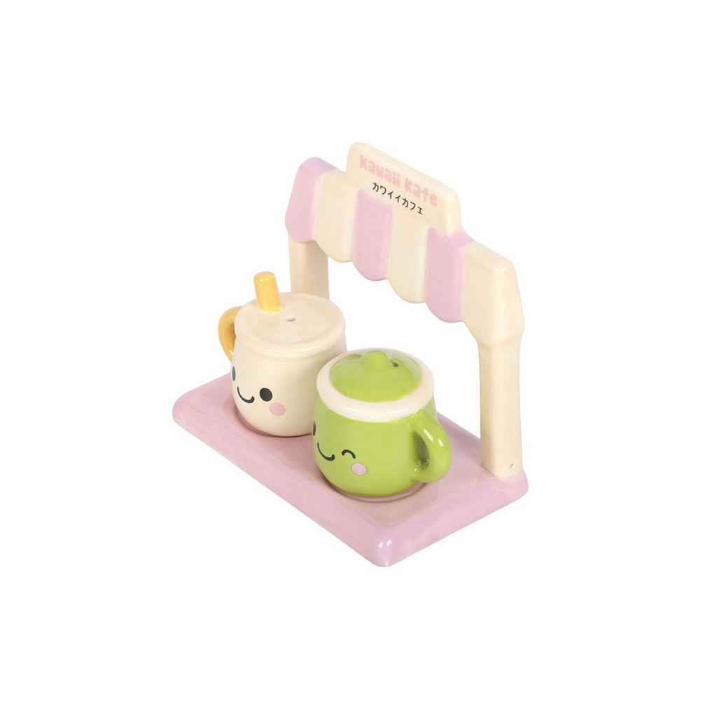Kawaii Latte Salt and Pepper Shakers