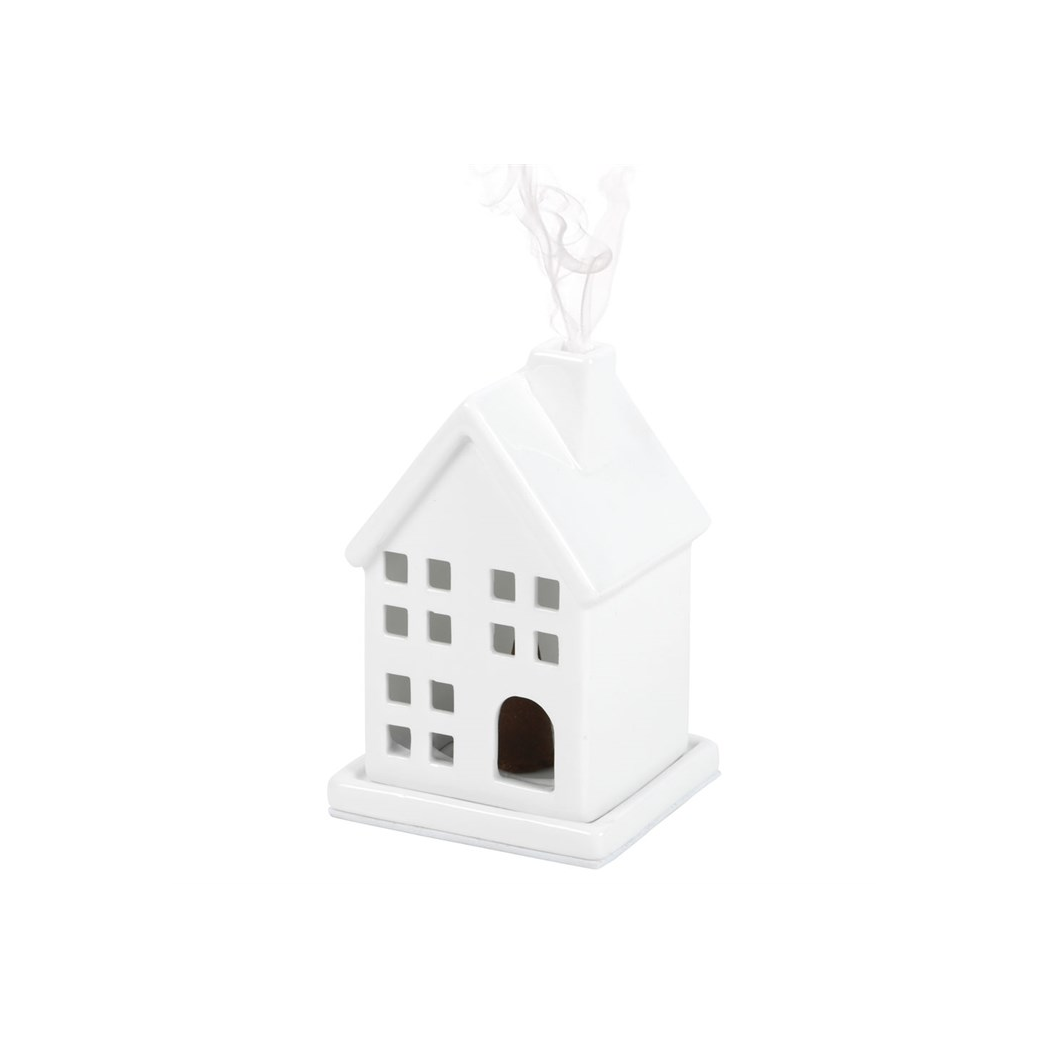 White House Incense Cone Holder
