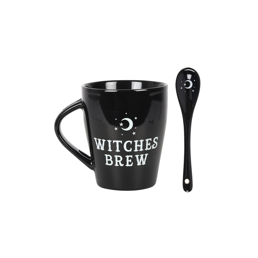 Witches Brew Mug and Spoon Set