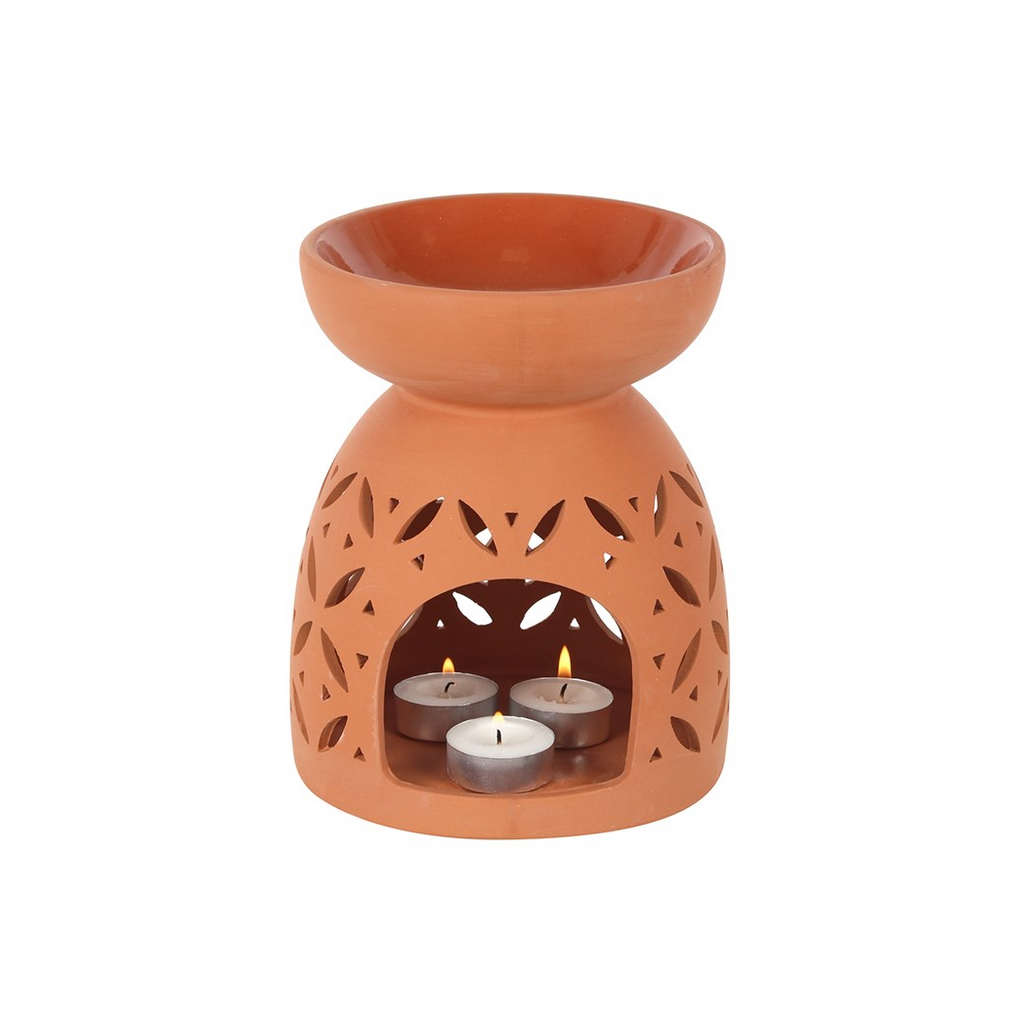 Giant Terracotta Oil Burner and Wax Warmer