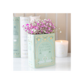 Green Book Shaped Vase