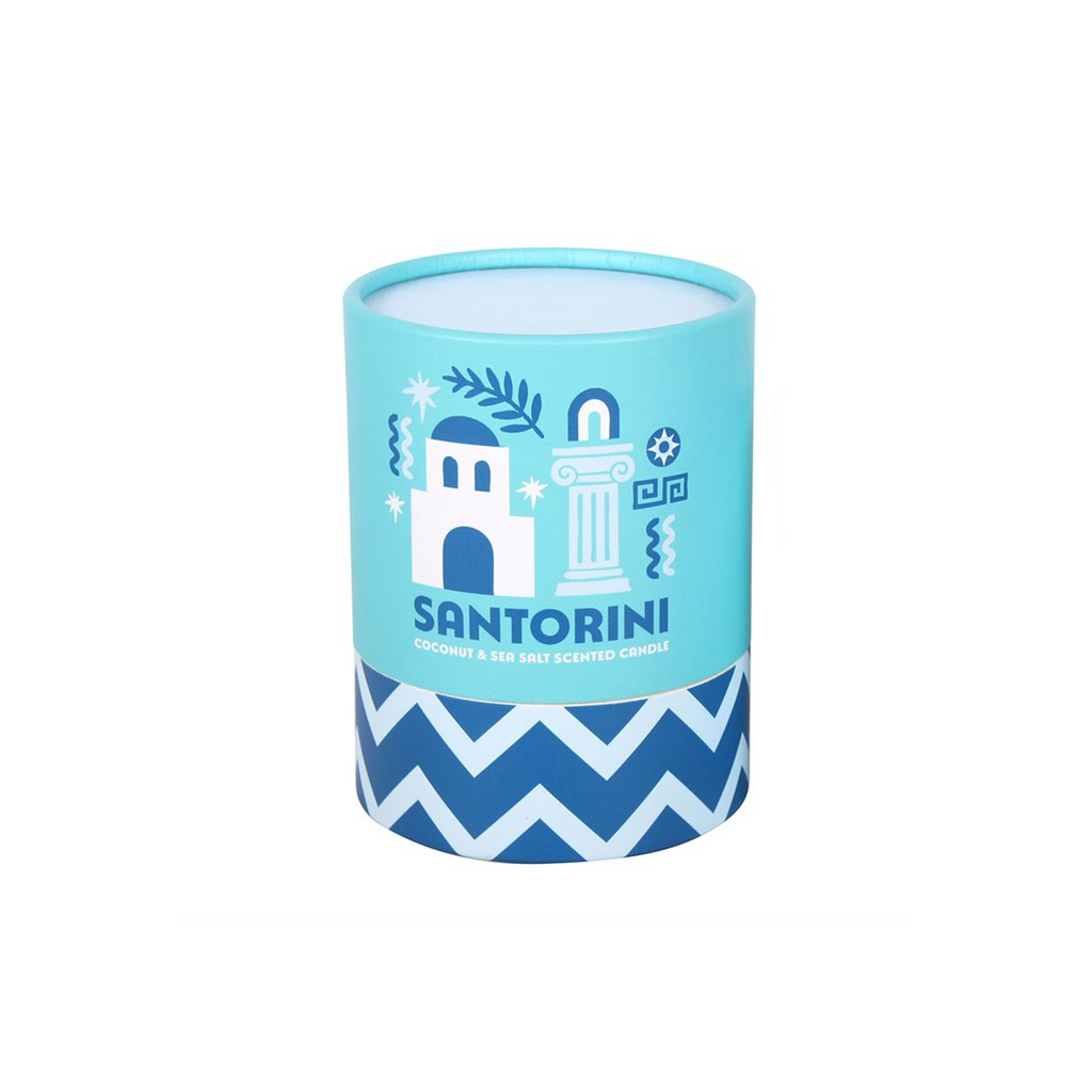Santorini Coconut & Sea Salt Scented Candle