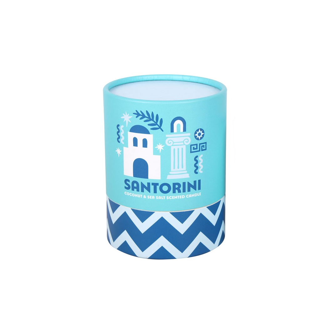 Santorini Coconut & Sea Salt Scented Candle