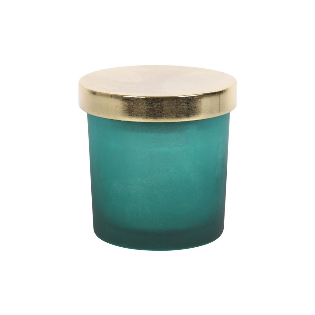 Heart Chakra Mint Crystal Chip Candle