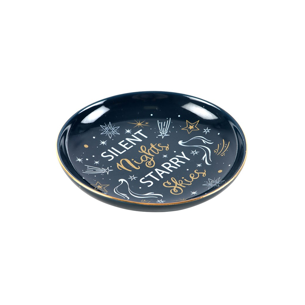 Silent Nights Starry Skies Trinket Dish