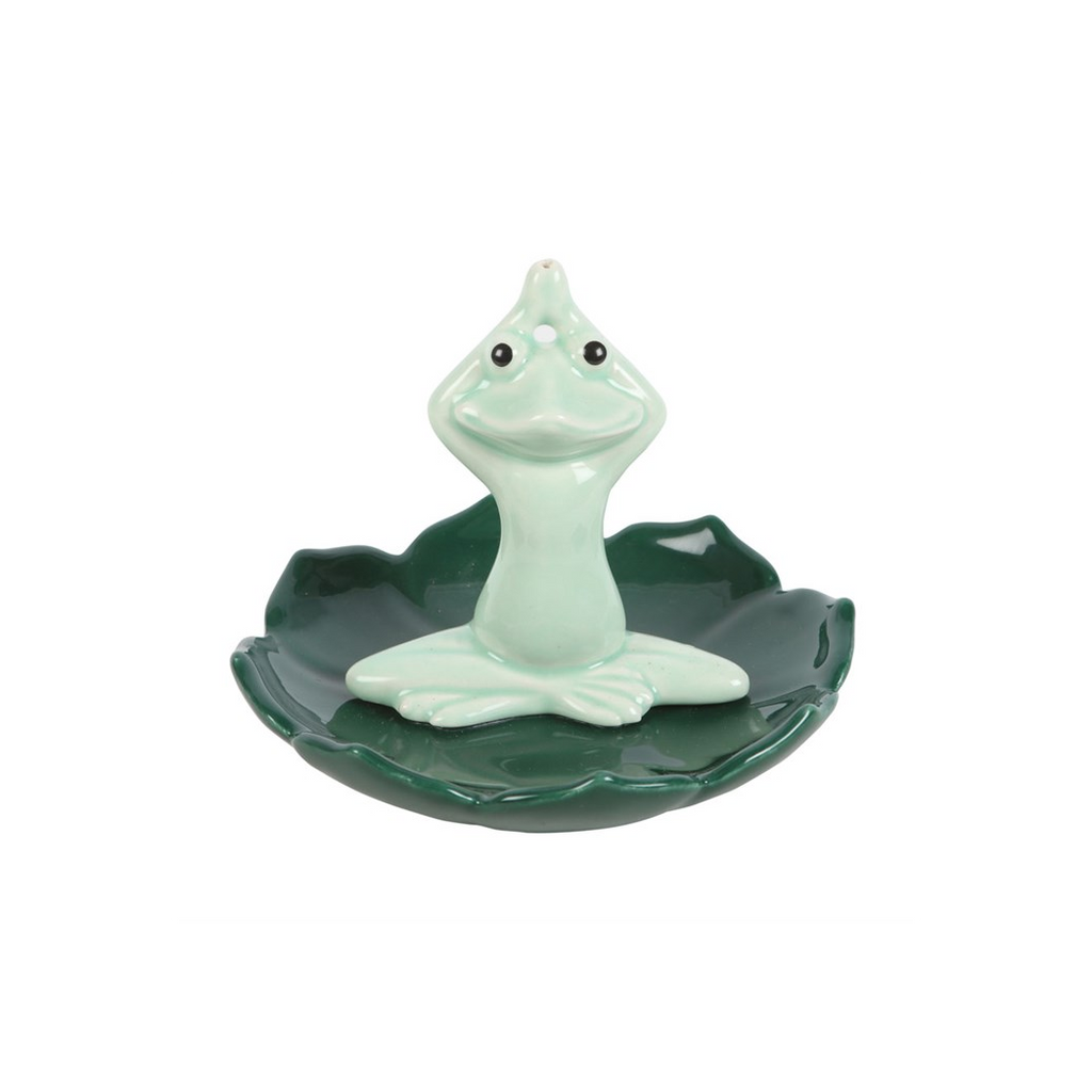 Yoga Frog Incense Stick Holder