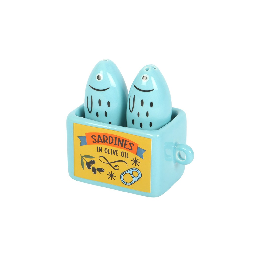 Sardine Salt and Pepper Shakers
