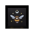 Forest Bee Light Up Canvas Plaque