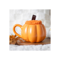 Pumpkin Shaped Mug and Socks Set
