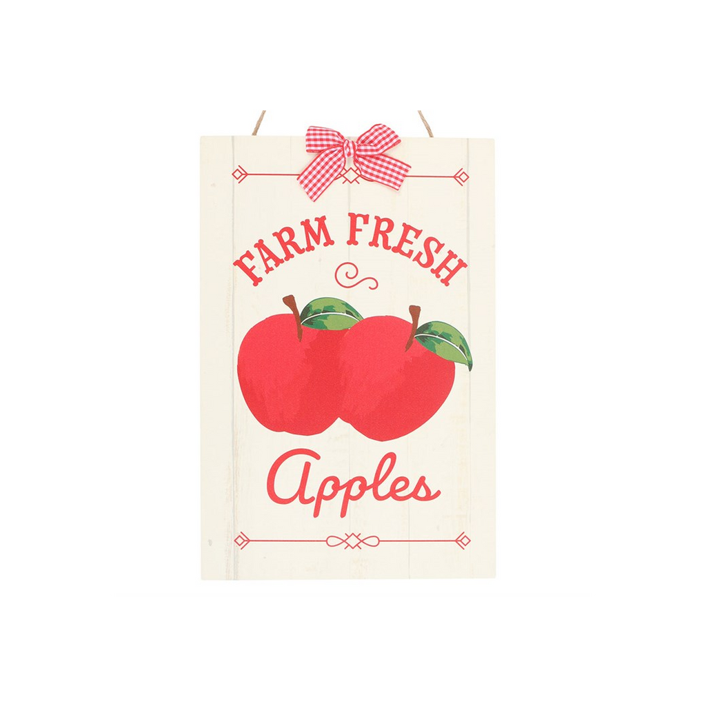 Farm Fresh Apples Hanging Sign