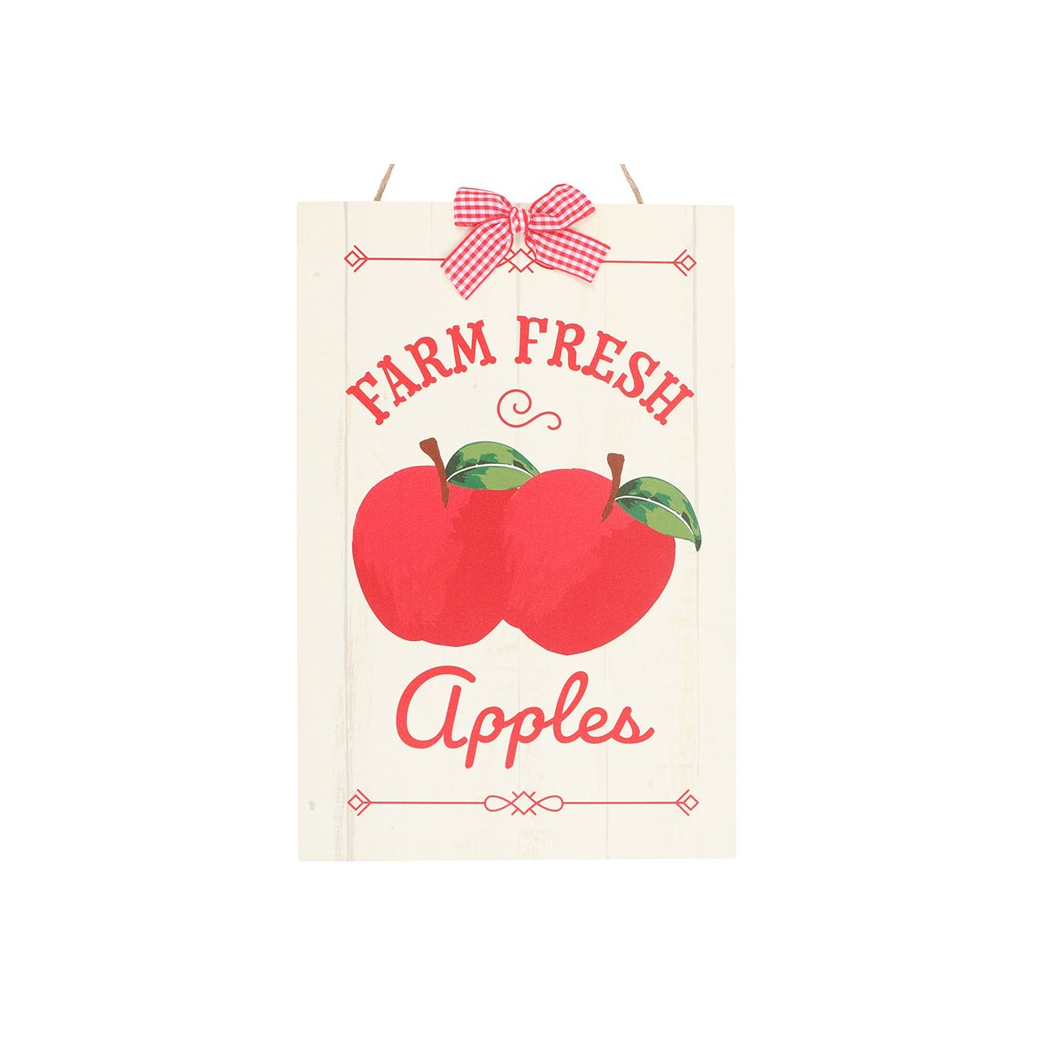 Farm Fresh Apples Hanging Sign