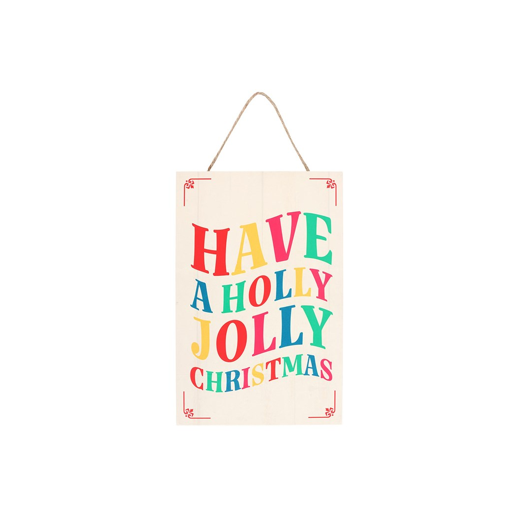 Have a Holly Jolly Christmas Hanging Sign