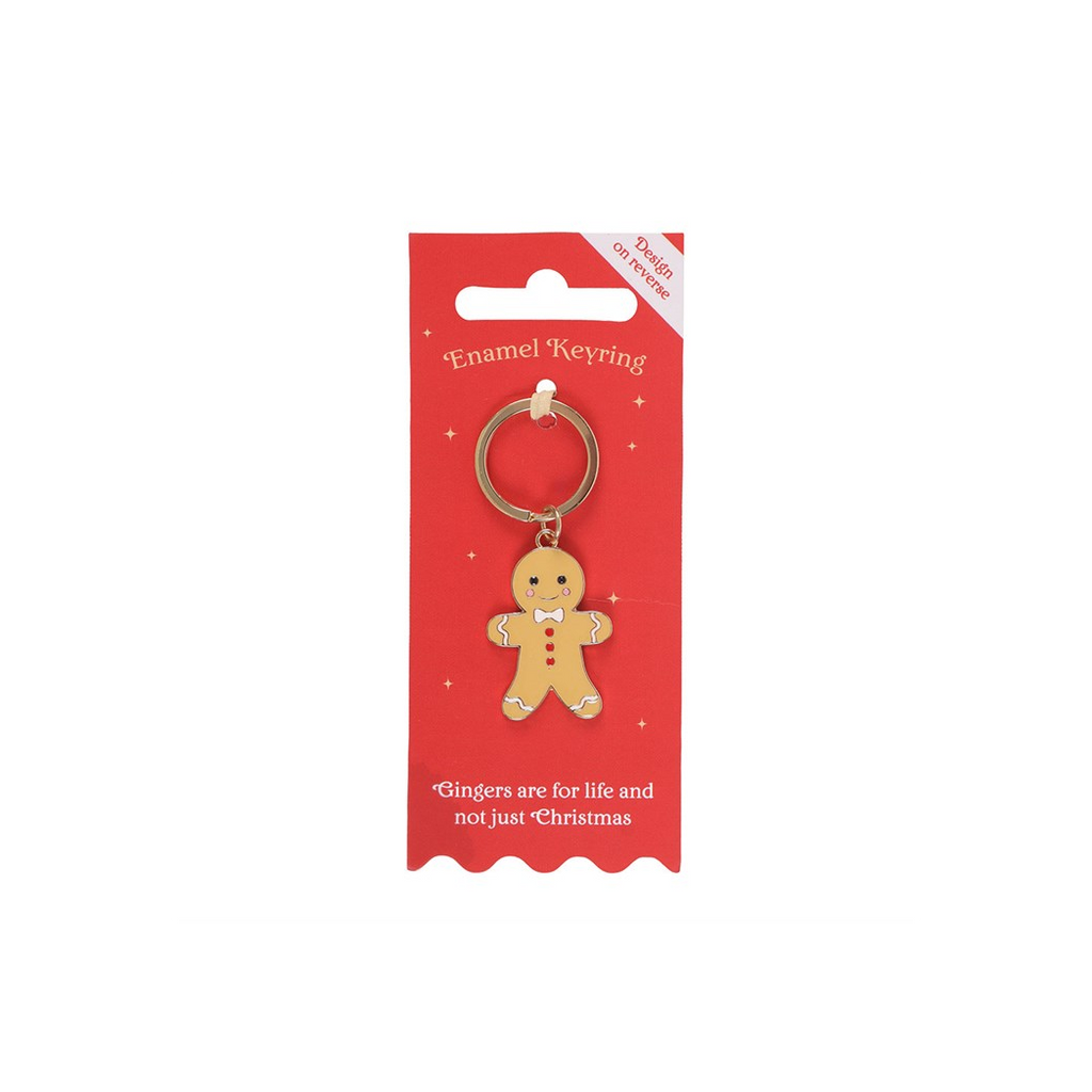 Gingerbread Man Keyring