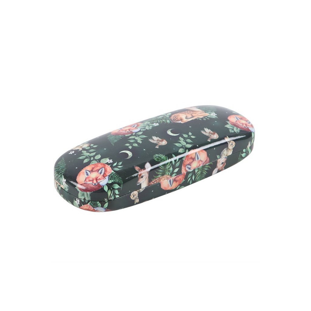 Fawn and Friends Forest Print Glasses Case