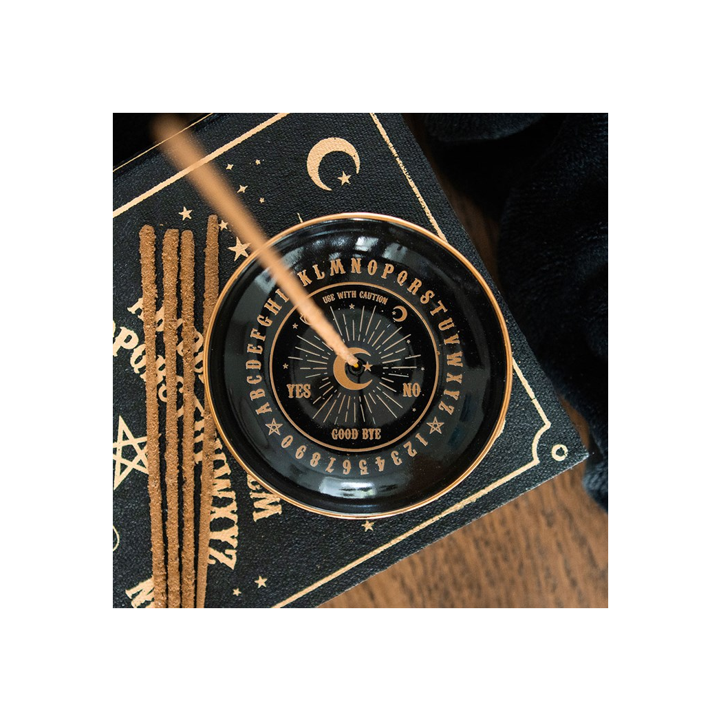 Black Talking Board Incense Holder