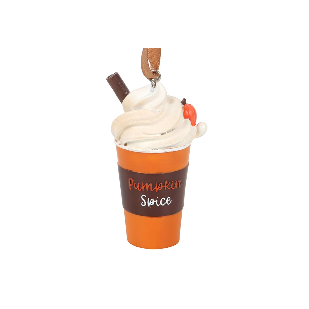 Pumpkin Spice Latte Hanging Ornament