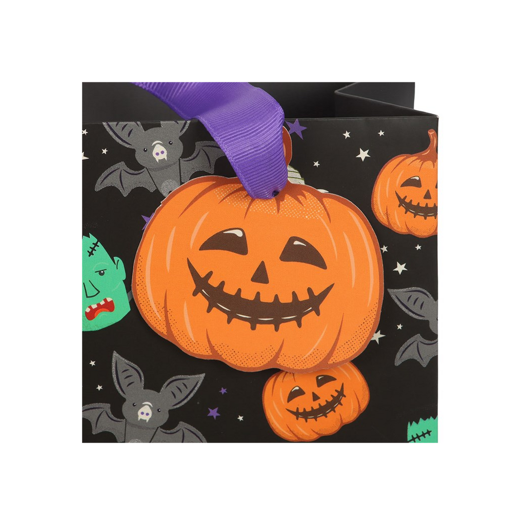 23cm Medium Monster Mash Print Gift Bag