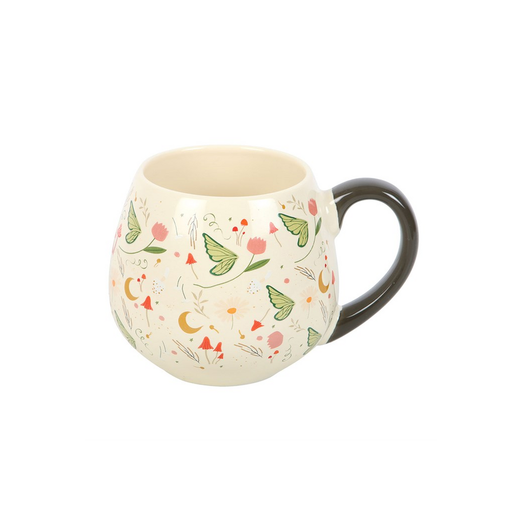 Fairy Folklore Print Rounded Mug