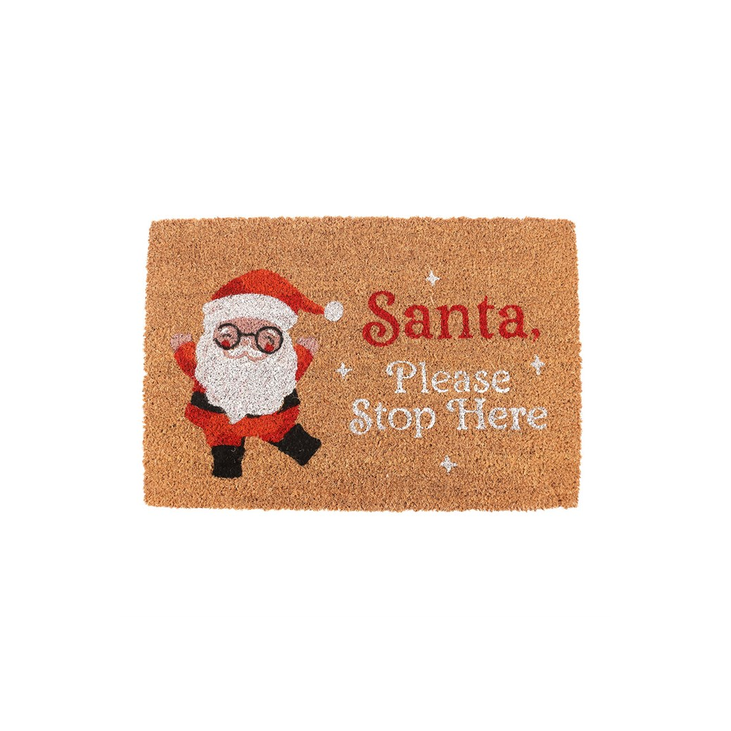 Natural Santa Claus Doormat