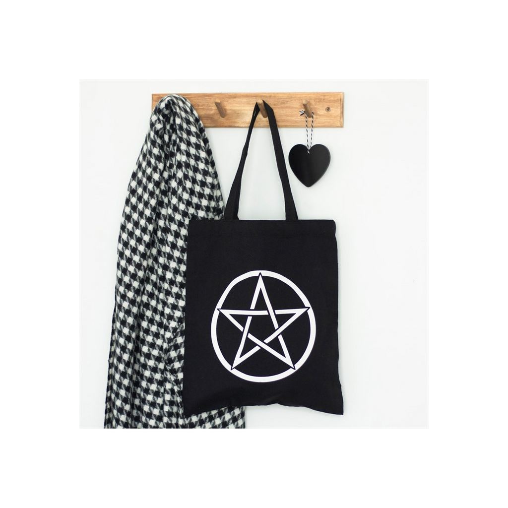 Pentagram Polycotton Tote Bag