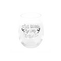 Blood Of My Enemies Stemless Wine Glass