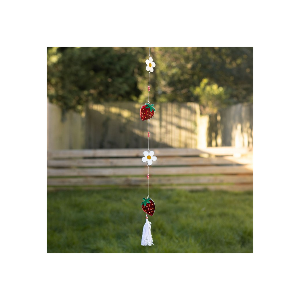 String of Daisy and Strawberry Suncatchers