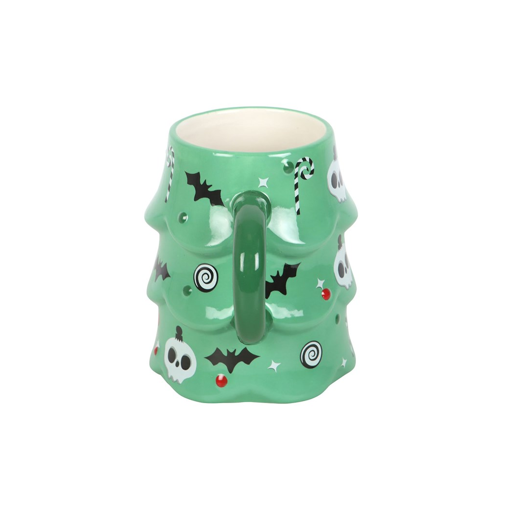 Creepy Christmas Tree Mug