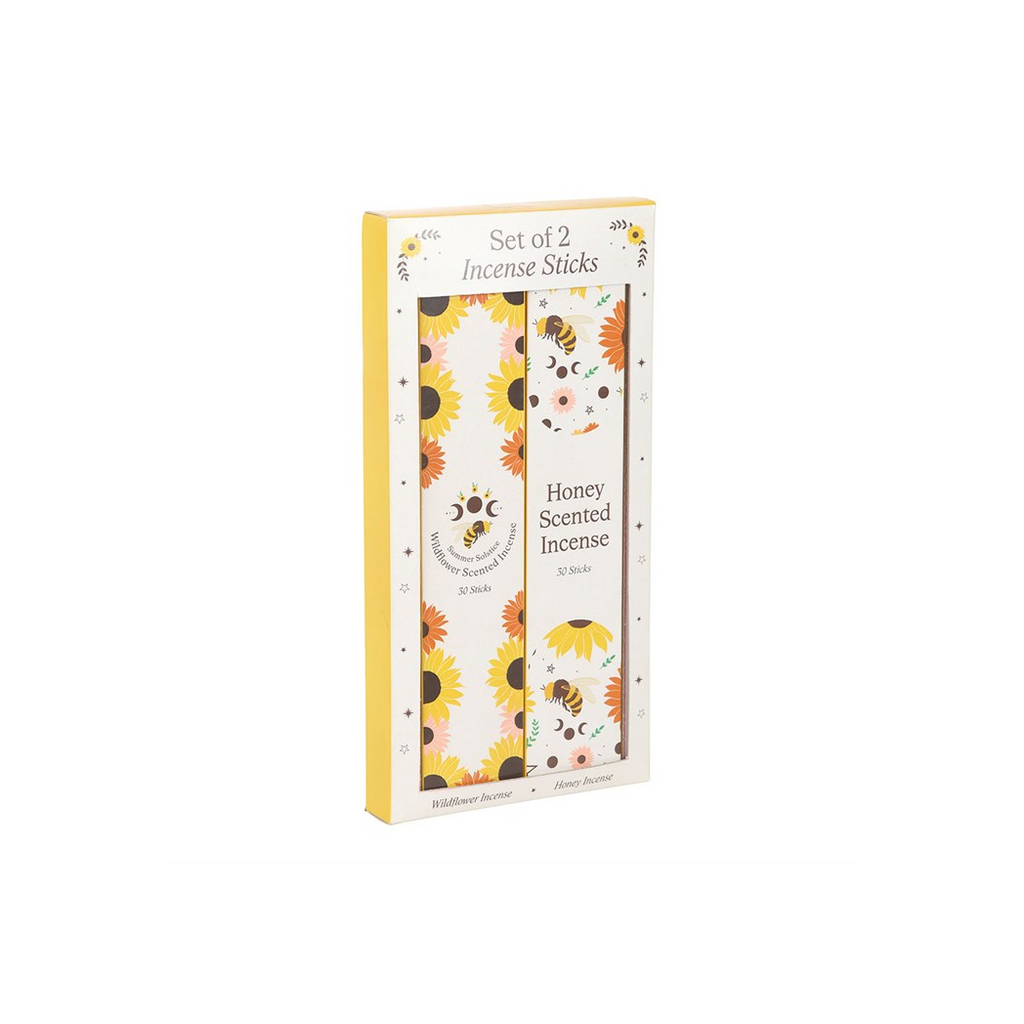 Set of 2 Honey and Wildflower Incense Stick Packs