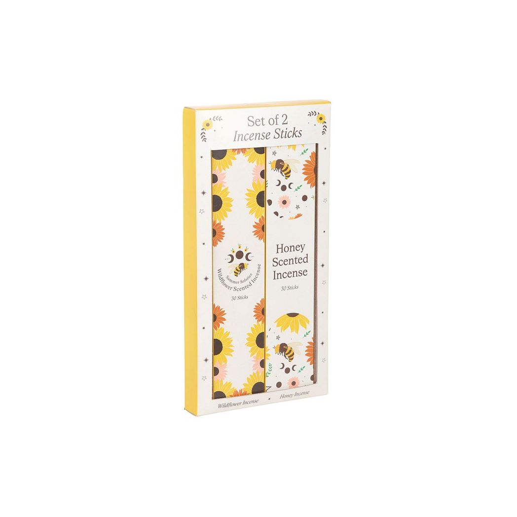 Set of 2 Honey and Wildflower Incense Stick Packs