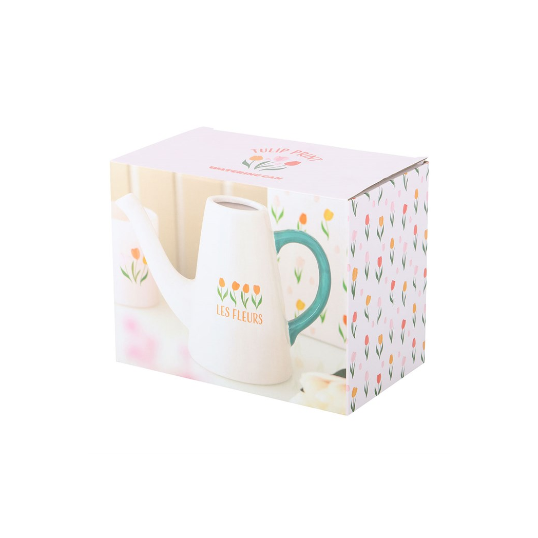 Les Fleurs Tulip Ceramic Watering Can