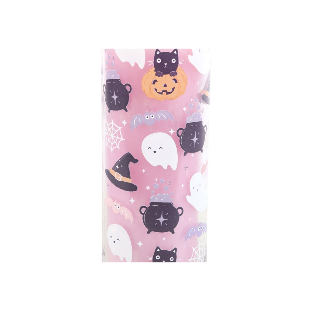 Pastel Halloween Candy Apple Tube Candle