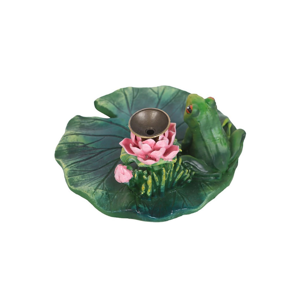 Lily Pad Backflow Incense Burner