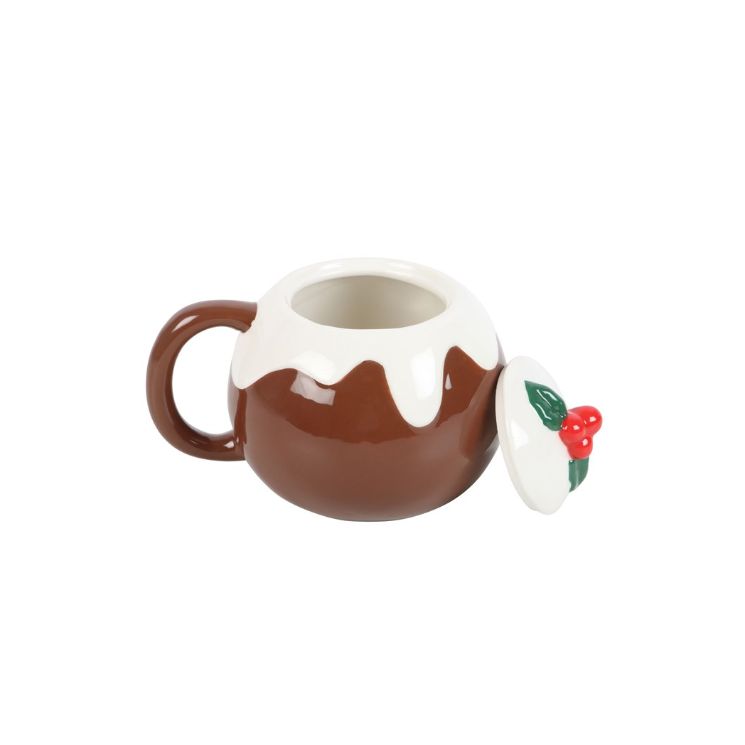 Christmas Pudding Shaped Mug