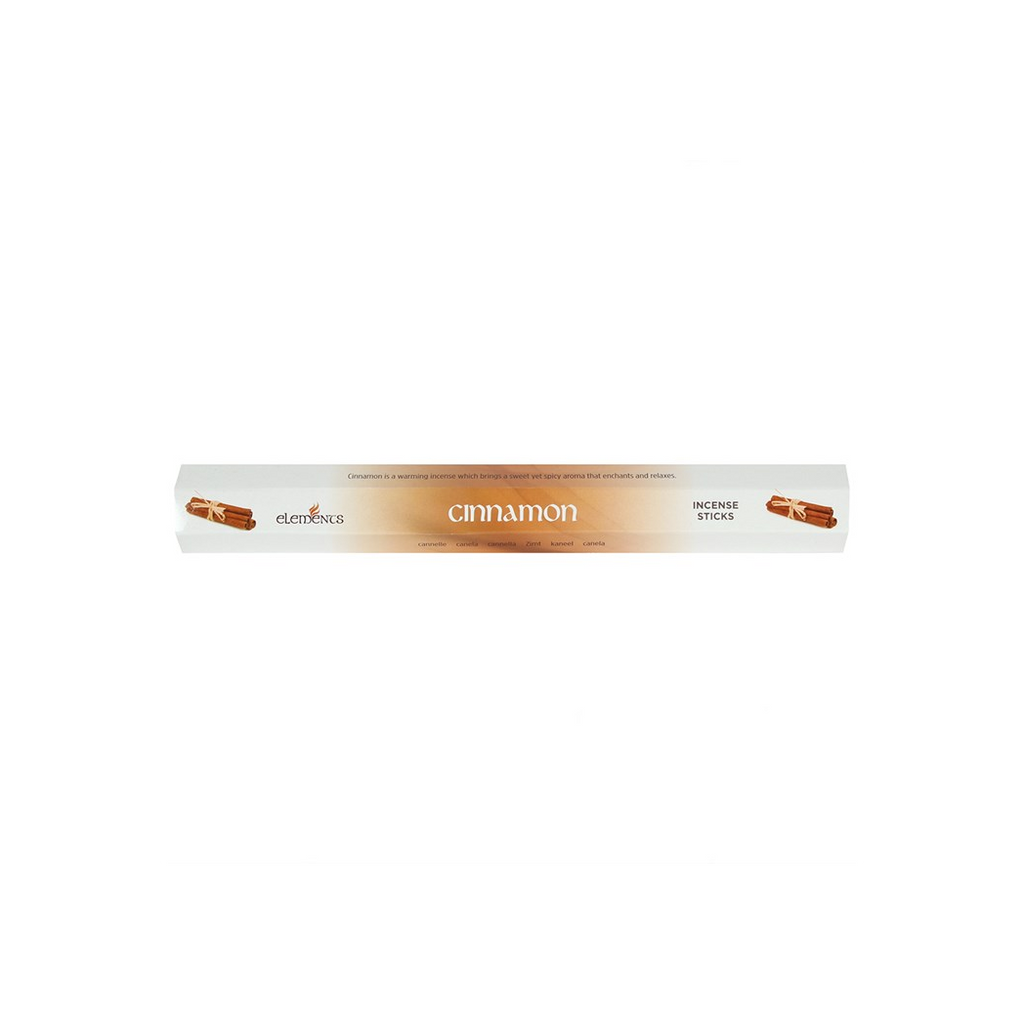Set of 6 Packets of Elements Cinnamon Incense Sticks