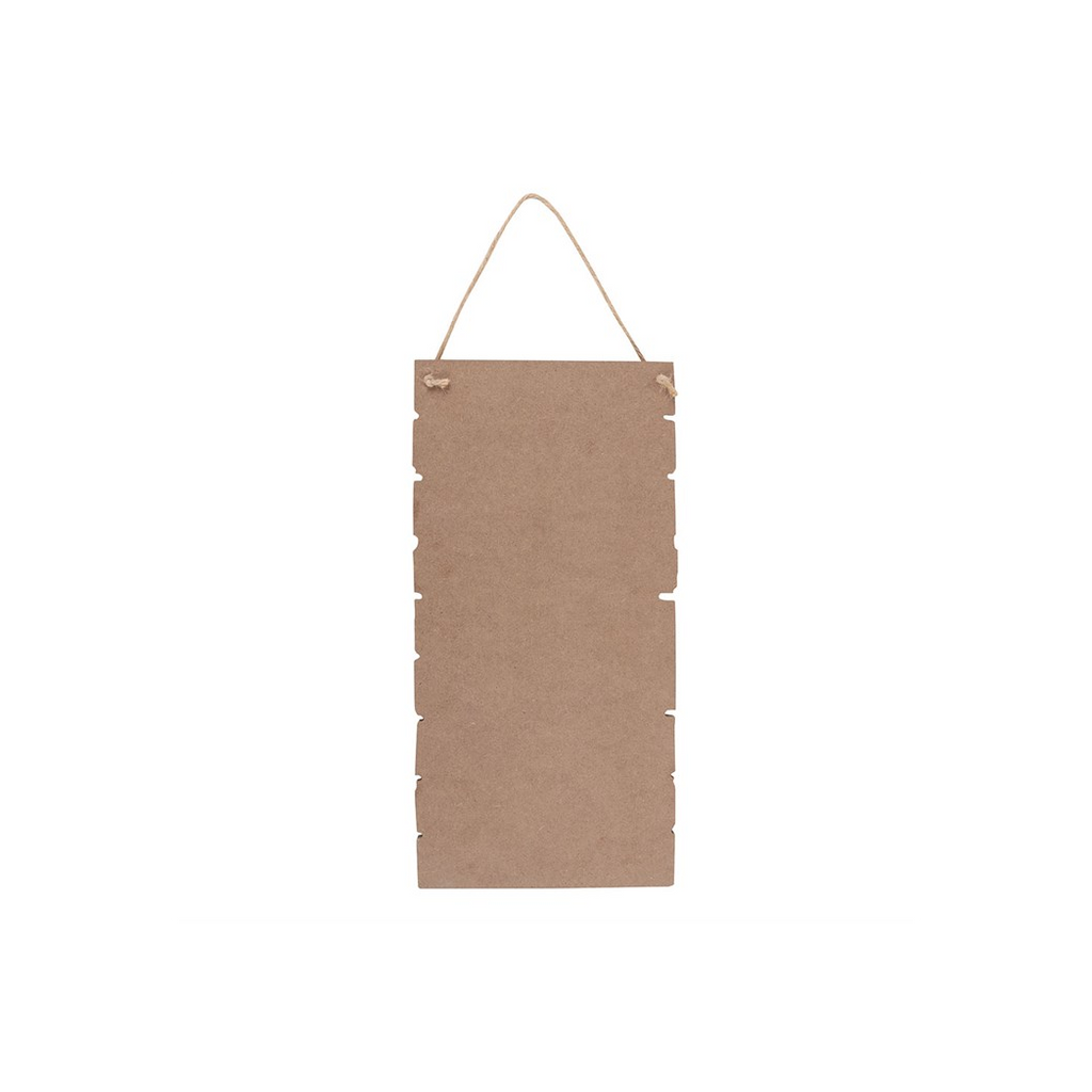 Winter Wonderland Checklist Hanging Sign