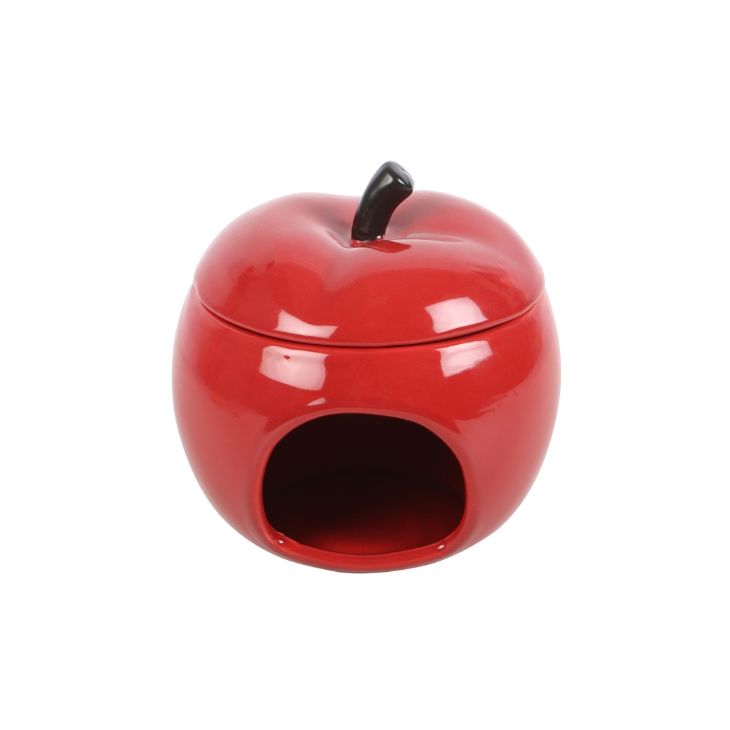 Red Apple Ceramic Oil Burner