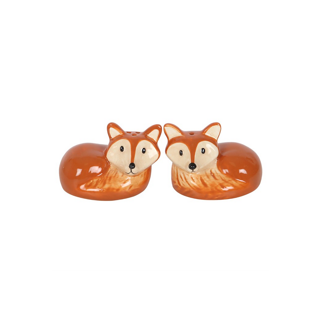 Fox Salt and Pepper Shakers