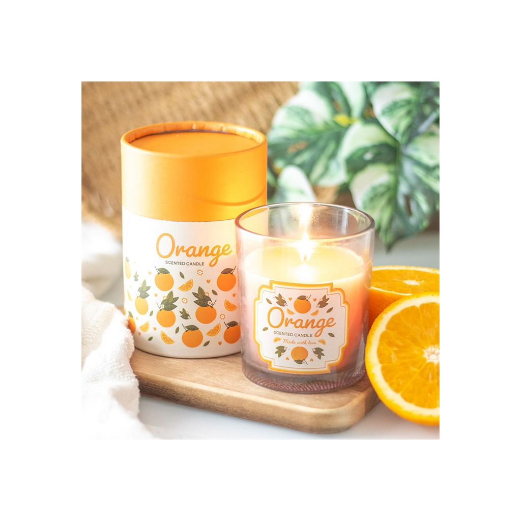 Orange Scented Candle