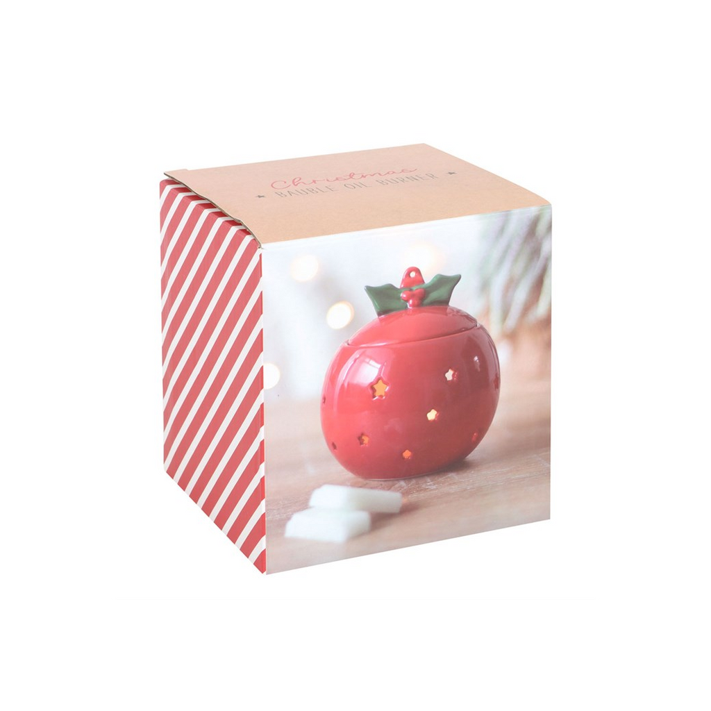 Red Bauble Oil Burner