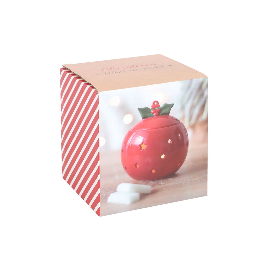 Red Bauble Oil Burner