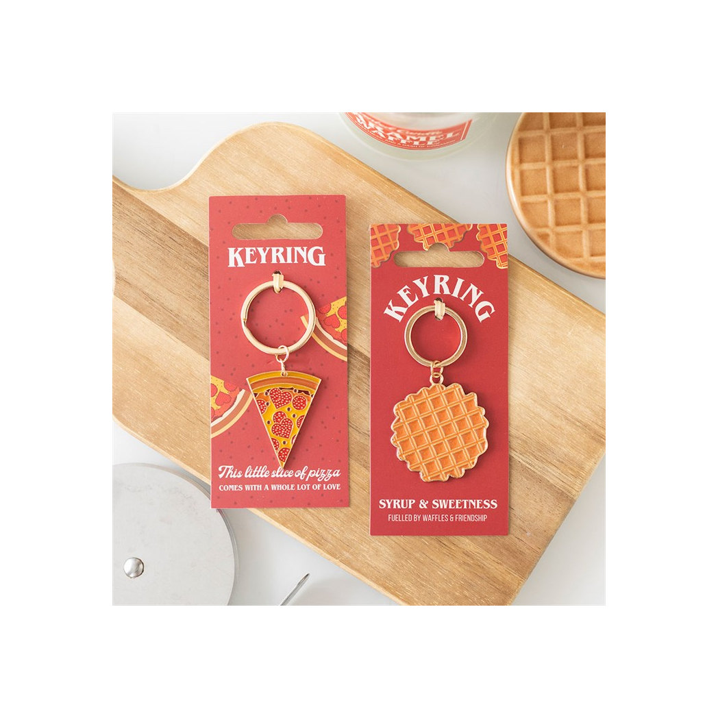 Pizza Slice Keyring